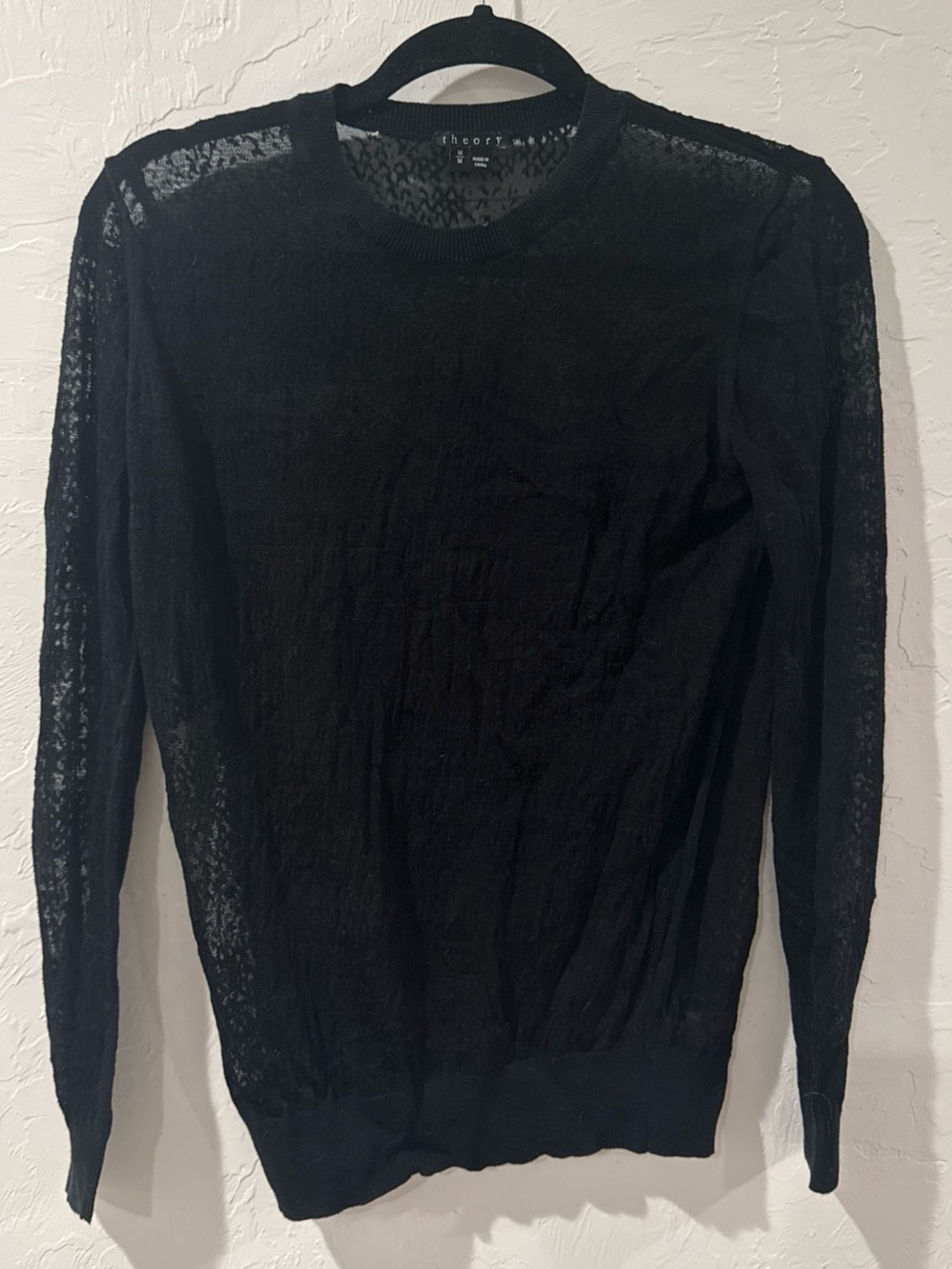 Theory burnout mesh top